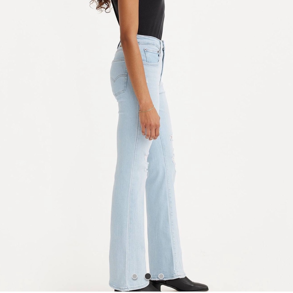 New Women’s Levi’s 726 High Rise Flare Stretch Jeans 14 Long